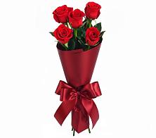Букет 5 Красных роз Эдлесс Лав в Кугульте
