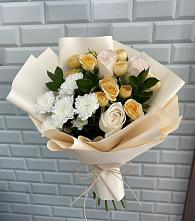 Букет цветов из:  Розы и Хризантемы #REPLACE_PRED# Кугульте