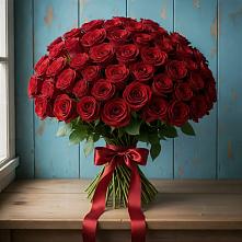 Букет Красные розы Блэк Меджик в Кугульте