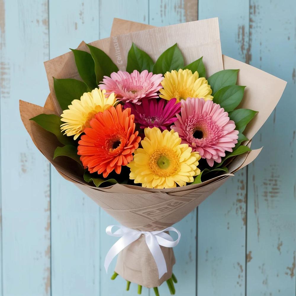 Букет цветов из: Герберы в Кугульте