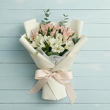 Букет цветов из:  Альстромерии в Кугульте