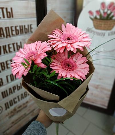 Букет цветов из: Герберы в Кугульте