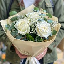 Букет Нежные грёзы в Кугульте Букет цветов из: Розы в Кугульте