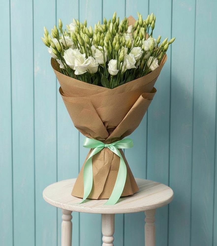 Букет цветов из: Лизиантусы в Кугульте