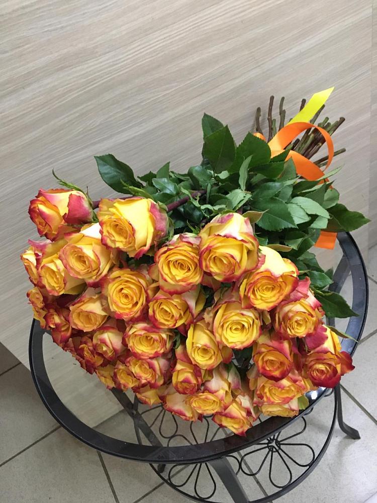 Букет Желтые розы в Кугульте