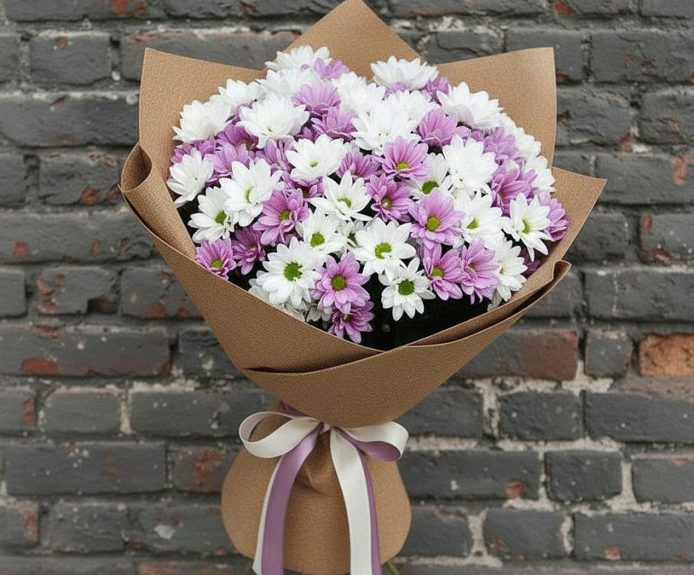Букет цветов из: Хризантемы в Кугульте