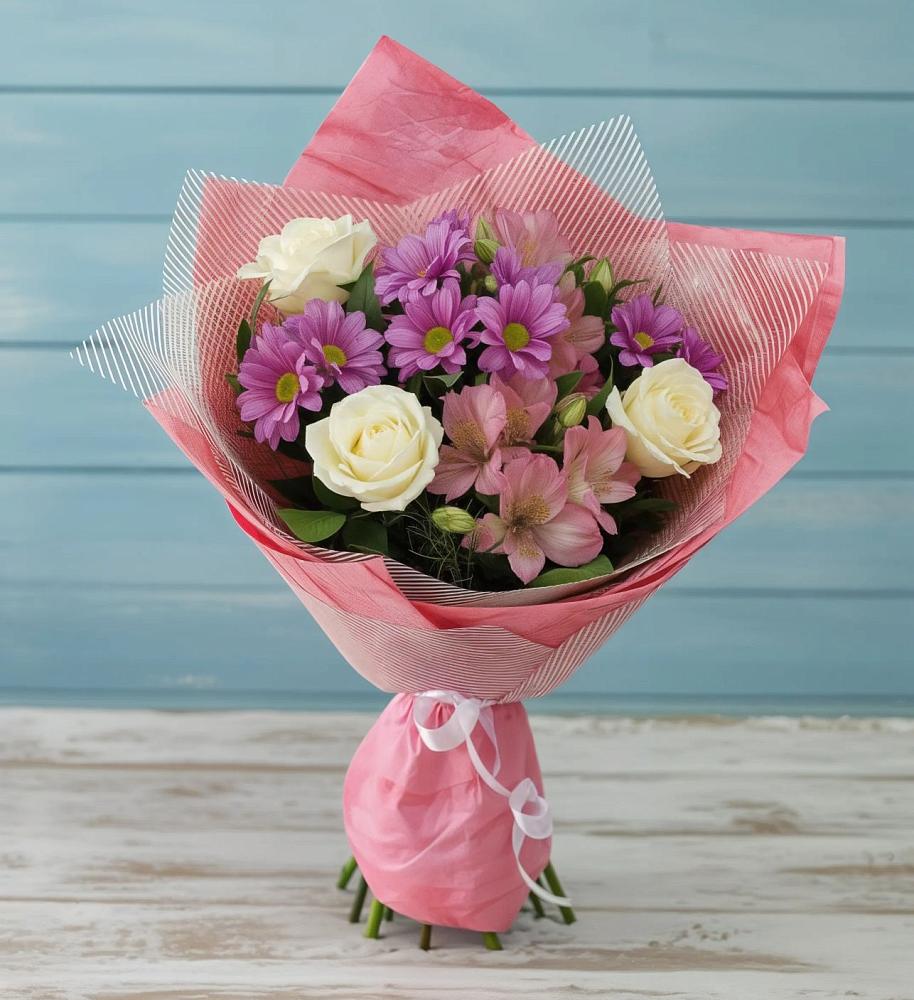 Букет цветов из: Герберы в Кугульте